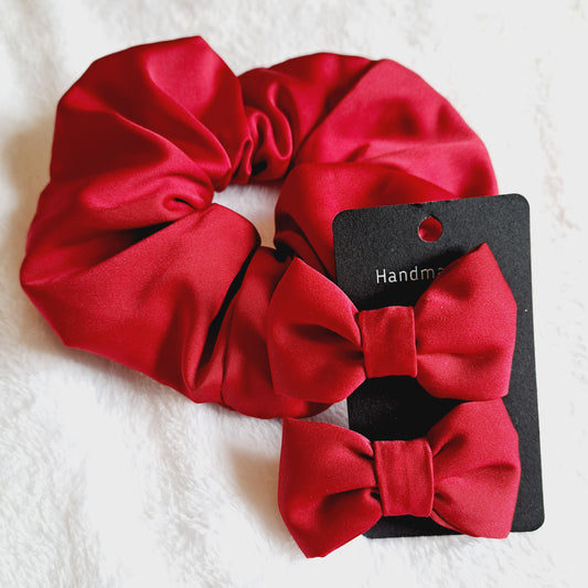 Barrette | Rouge satin royal